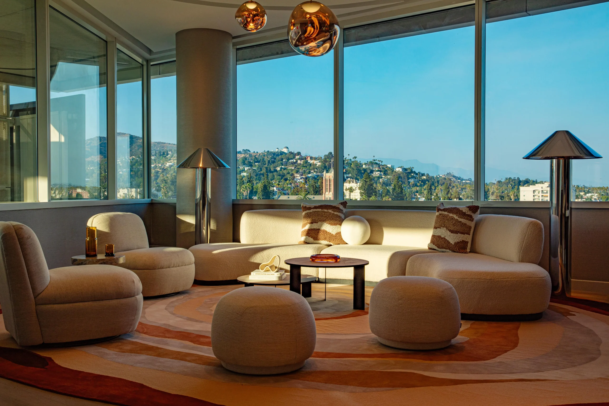 ICE International design craft extraordinary rugs carpets stylish 5-star hotel W Hollywood USA
