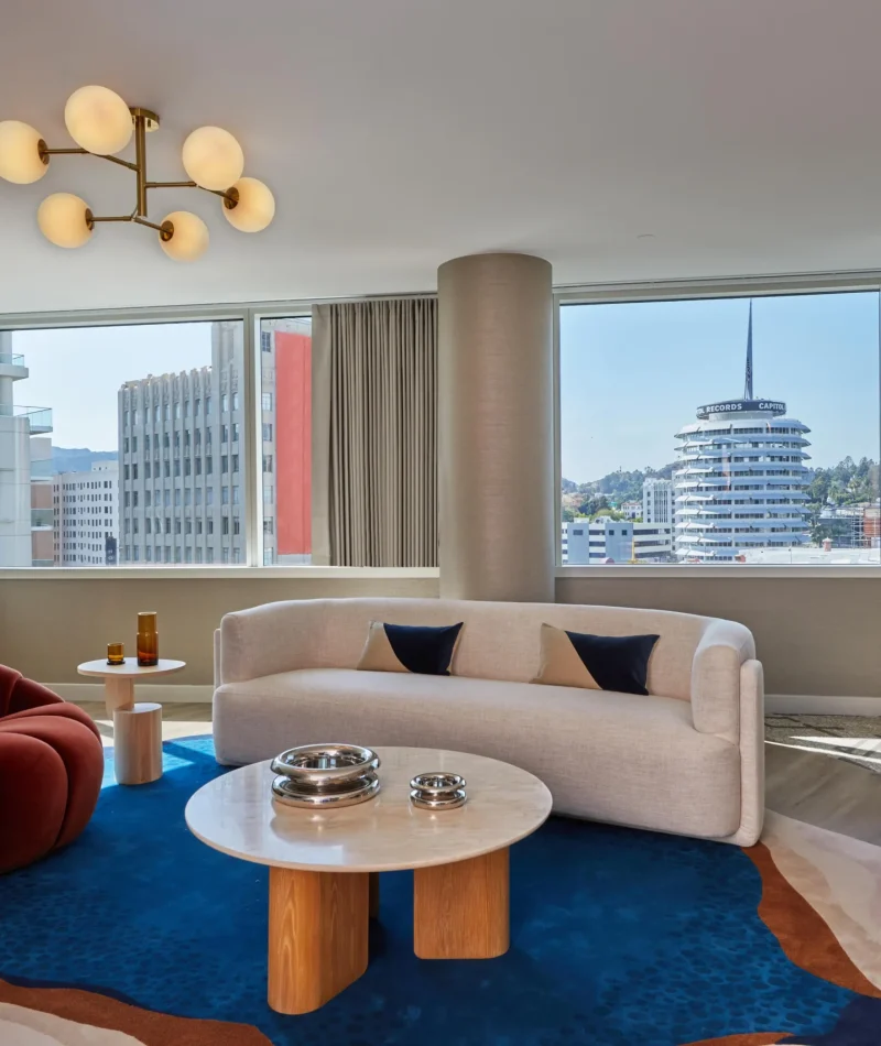 ICE International design craft extraordinary rugs carpets stylish 5-star hotel W Hollywood USA