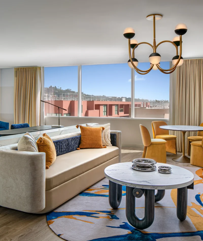 ICE International design craft extraordinary rugs carpets stylish 5-star hotel W Hollywood USA