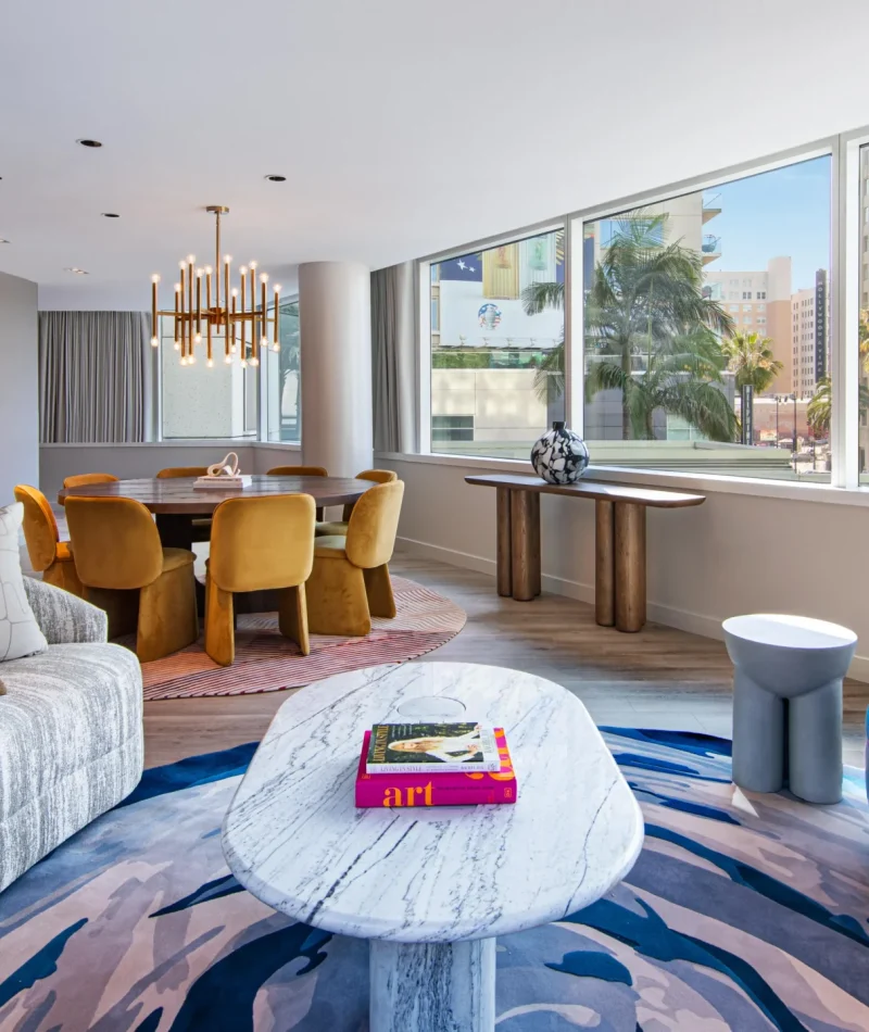 ICE International design craft extraordinary rugs carpets stylish 5-star hotel W Hollywood USA