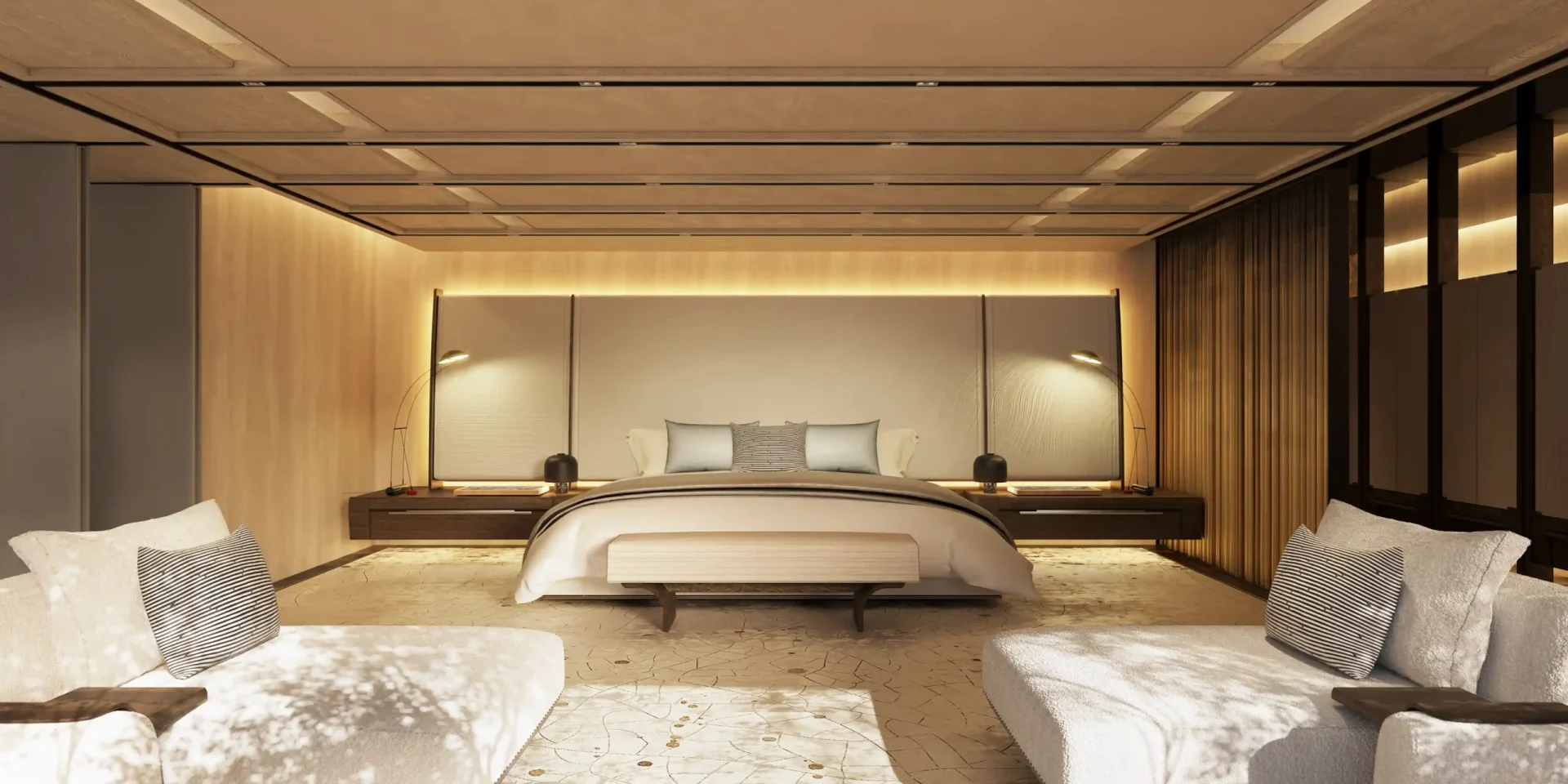 Bespoke rugs and carpets design for Super yacht